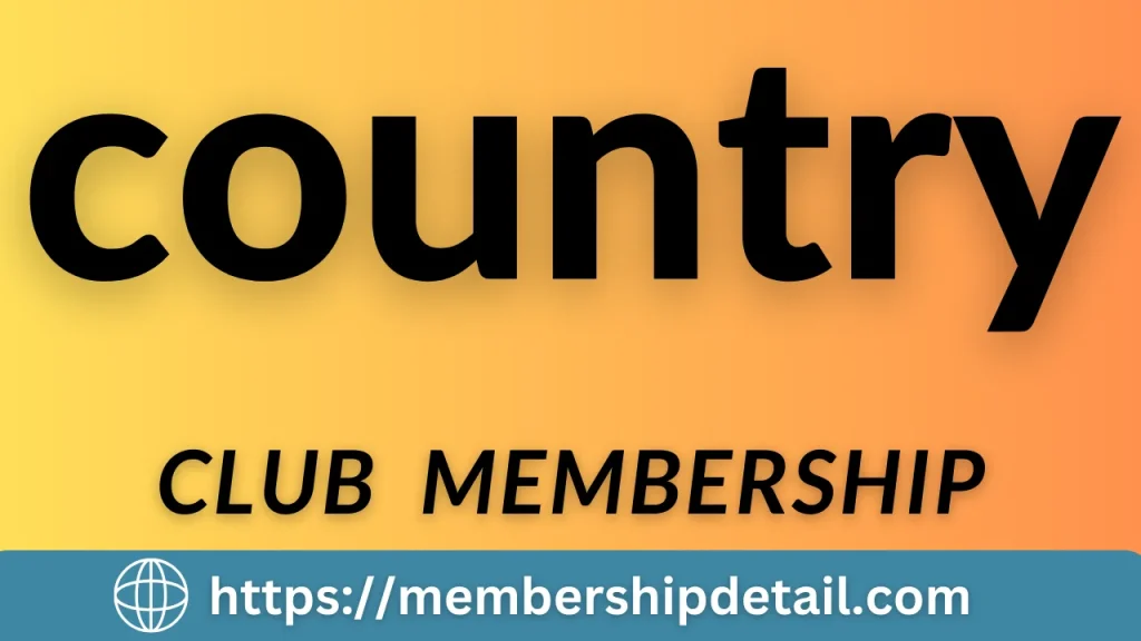 Country Club Membership Discounts and Deals