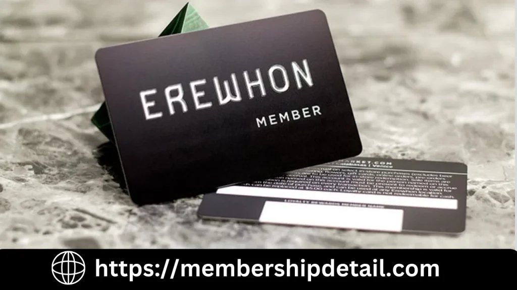 Erewhon Membership Card fee