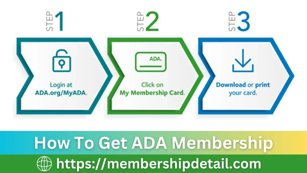 How To Join ADA Membership?