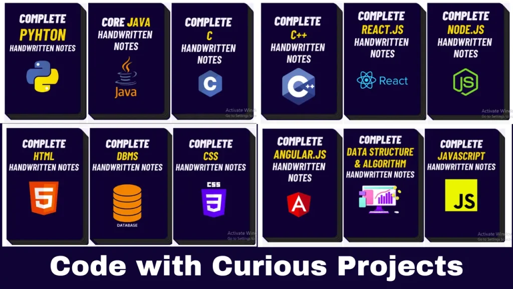 Code with curious Projects