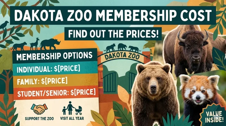 What Is Dakota Zoo Membership Cost 2026-Ticket Price