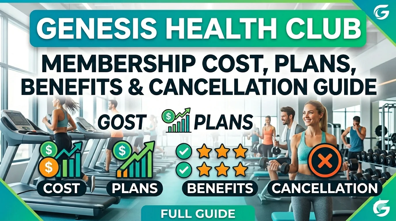 Genesis Health Club Membership 2026 Cost, Plans, Benefits & Cancellation Guide